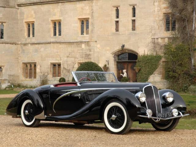 1938 Delahaye 135 MS Competition Cabriolet