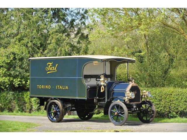 1915 Fiat 18P Box Van